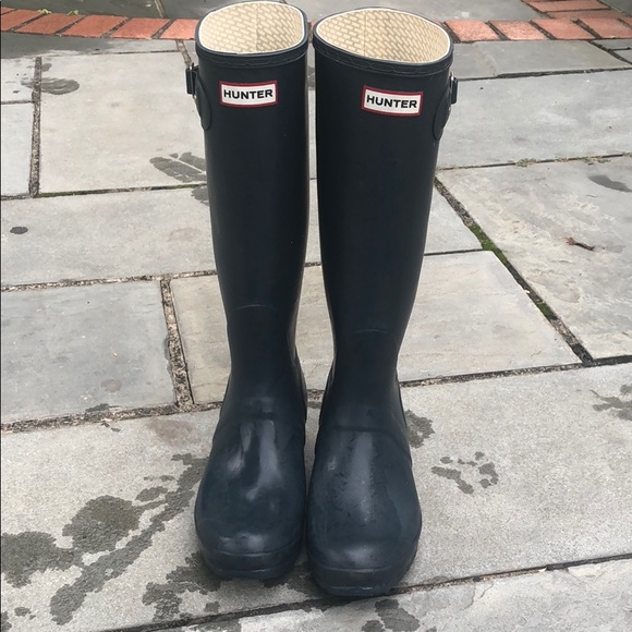 poshmark hunter rain boots